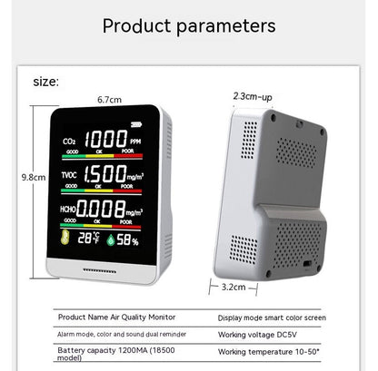 Dedikerad luftkvalitetsdetektor Luftsensor