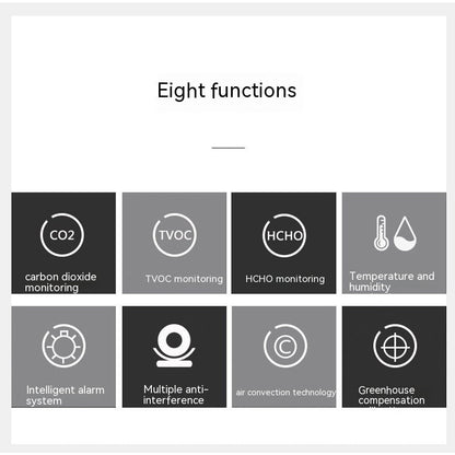 Dedikerad luftkvalitetsdetektor Luftsensor