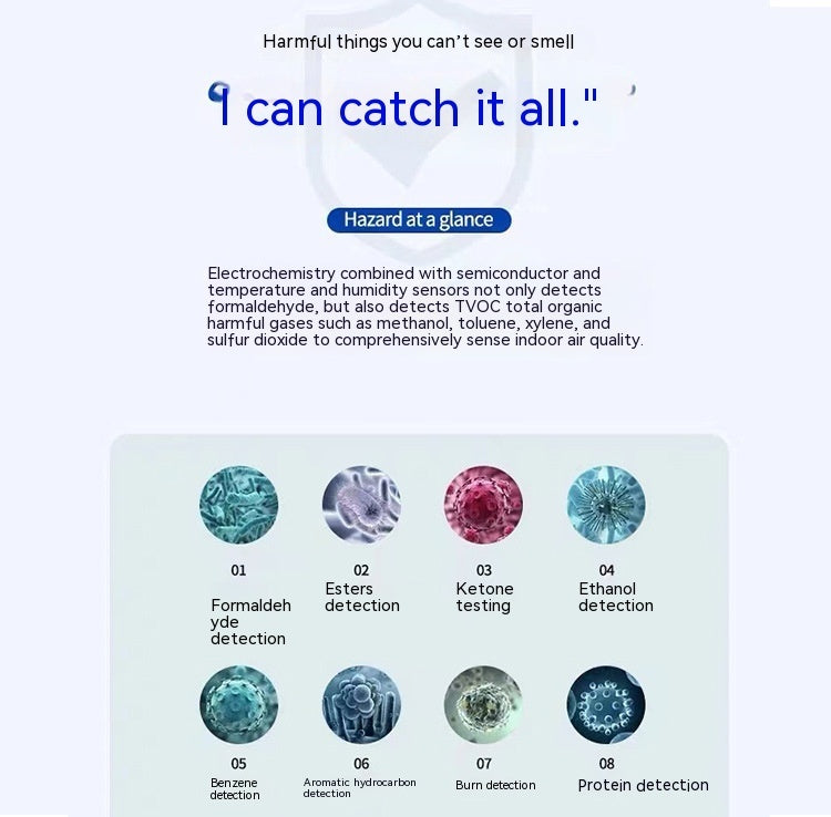 Dedikerad luftkvalitetsdetektor Luftsensor